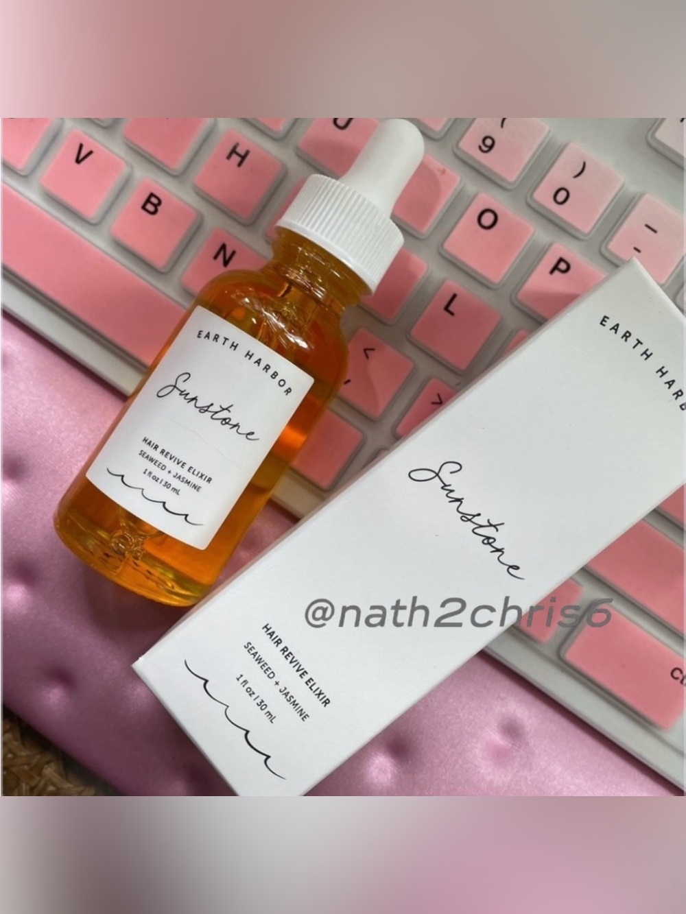 Earth Harbor Sunstone Hair Revive Elixir NIB